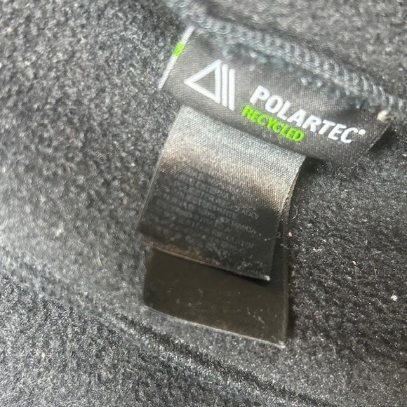 North Face Jacket Womens Small Black Polartec Fleece Softshell Full Zip ANLP F11 - Picture 9 of 13